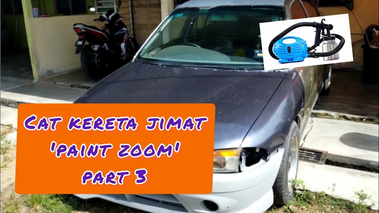 CAT KERETA JIMAT MENGGUNAKAN 'PAINT ZOOM' | PART 3