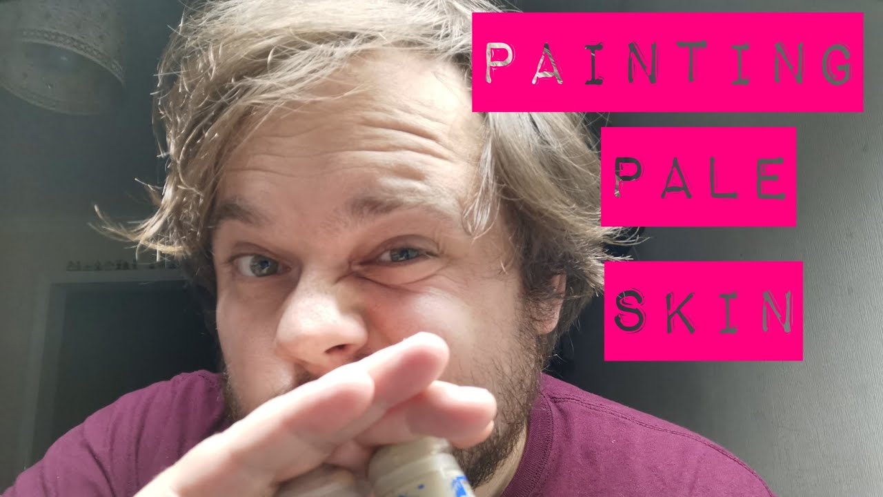 How to paint pale skin tones