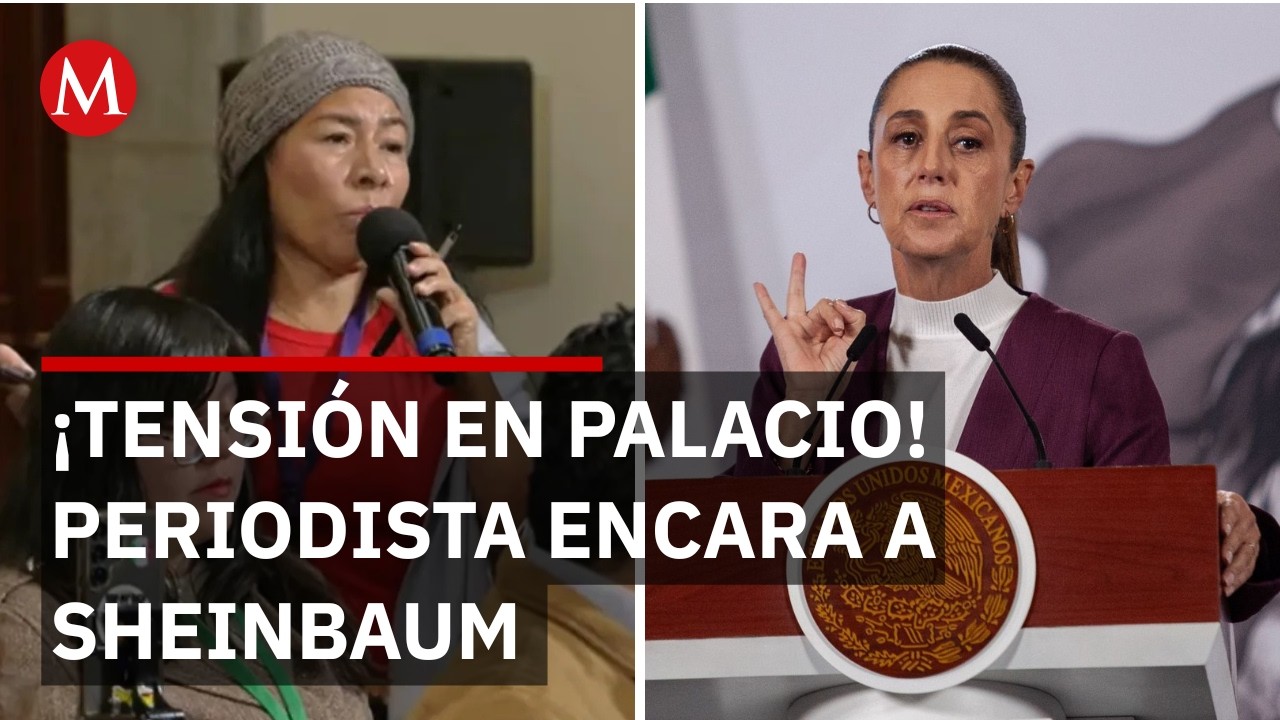 El fuerte reclamo de una periodista que sacudió 'La Mañanera' de Sheinbaum