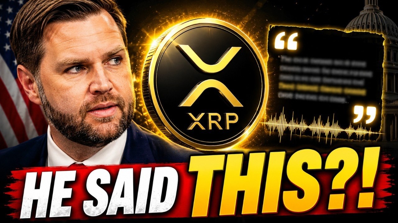 XRP Just Got Named By The Vice President... Here's Exactly What He Said