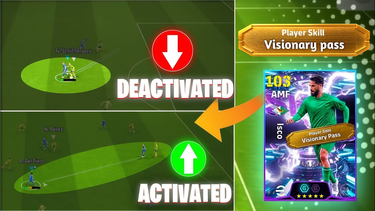 Как использовать навык Visionary Pass в eFootball 2026 | Полное руководство и руководство для игр...