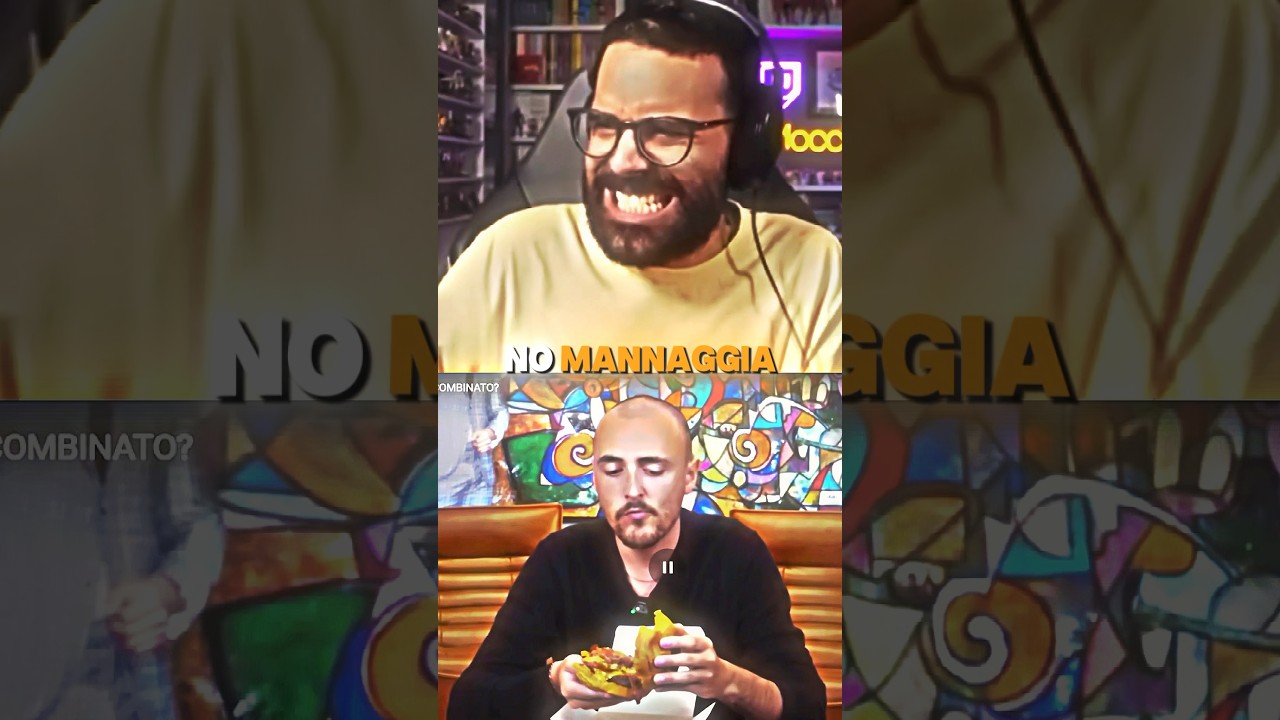 Dario Moccia reaction a Surry che mangia il panino di CiccioGamer
