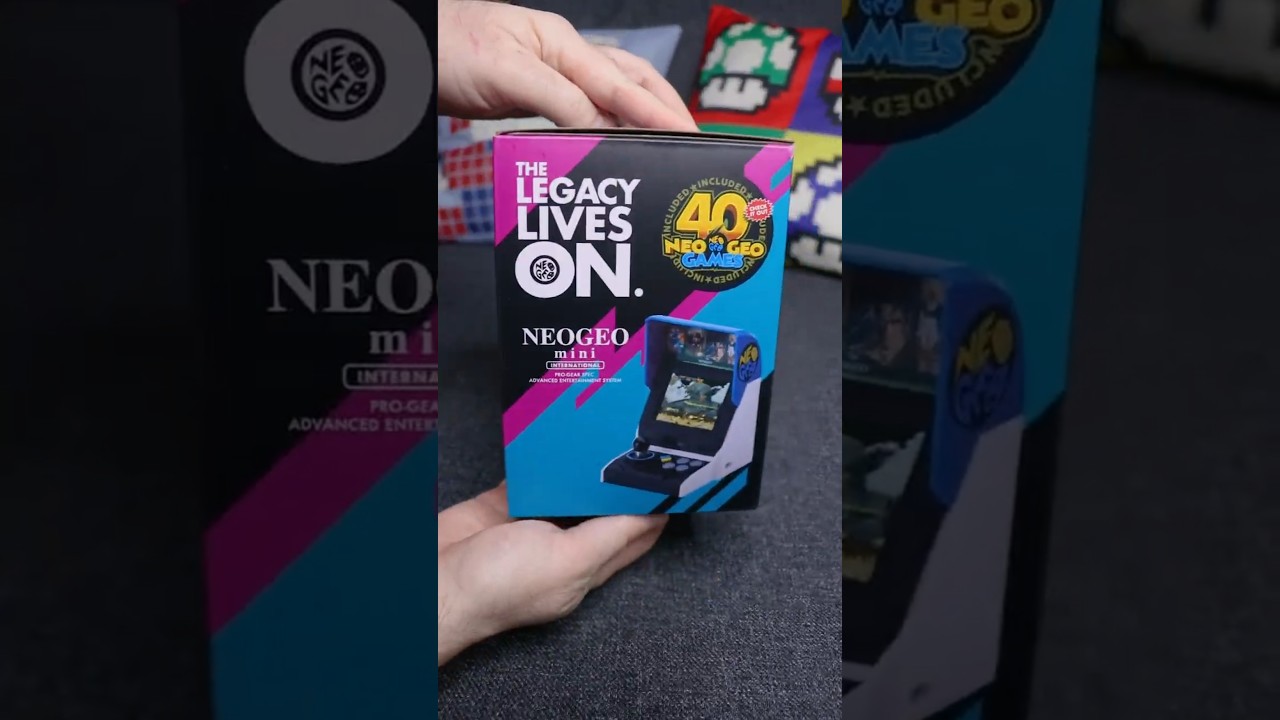 Распаковка | NEO GEO Mini | SNK