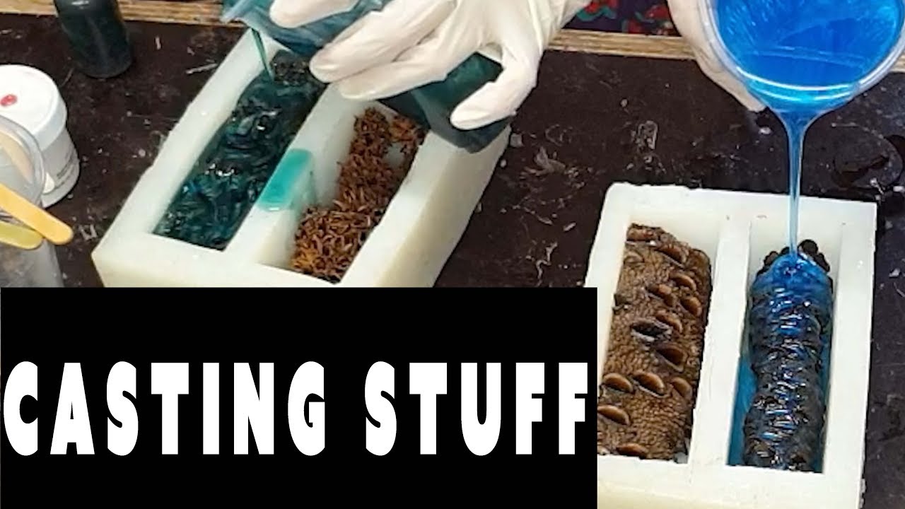 So satisfying casting resin in silicone molds