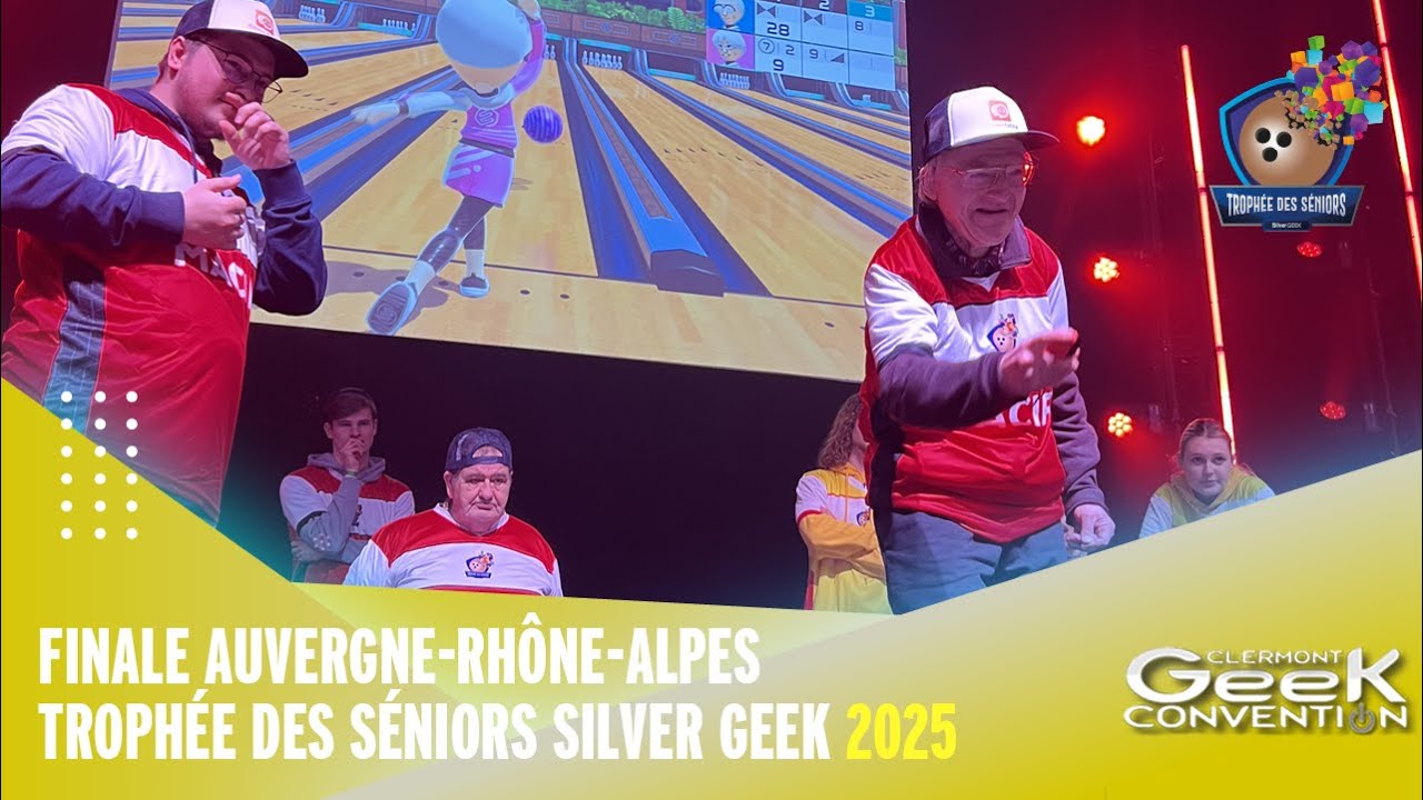 Clermont Geek Convention 2025 - Finale AURA - Trophée des Séniors