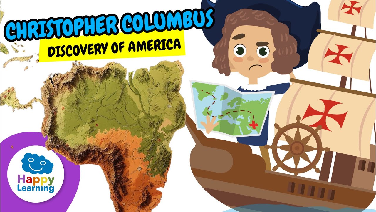 🌎⛵ CHRISTOPHER COLUMBUS and the DISCOVERY of AMERICA | &nbsp;@HappyLearningENG