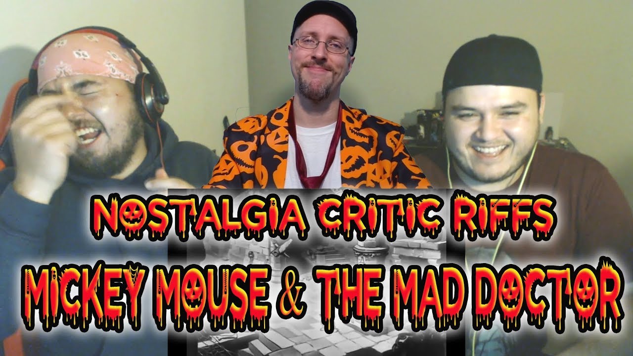 2 ASIANS REACT | Nostalgia Critic Riffs: Mickey Mouse and The Mad Doctor Reaction