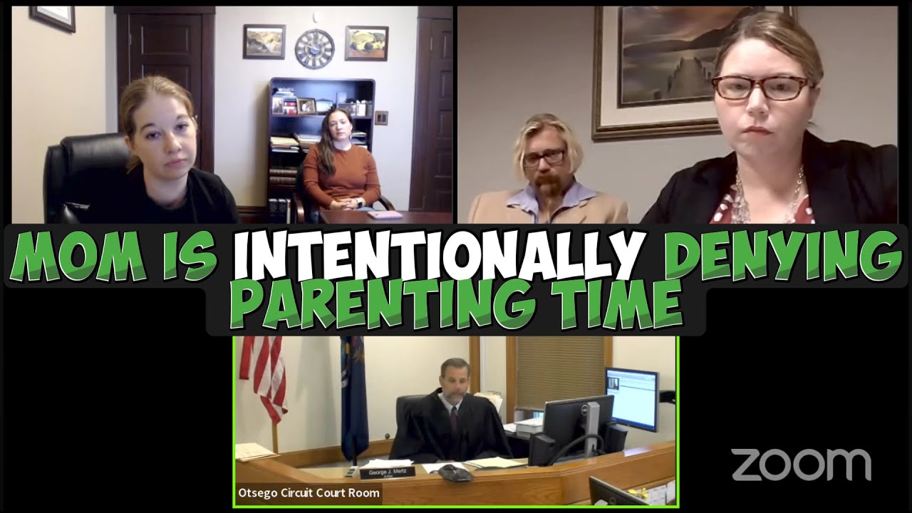 Mom Is Intentionally Denying Parenting Time |