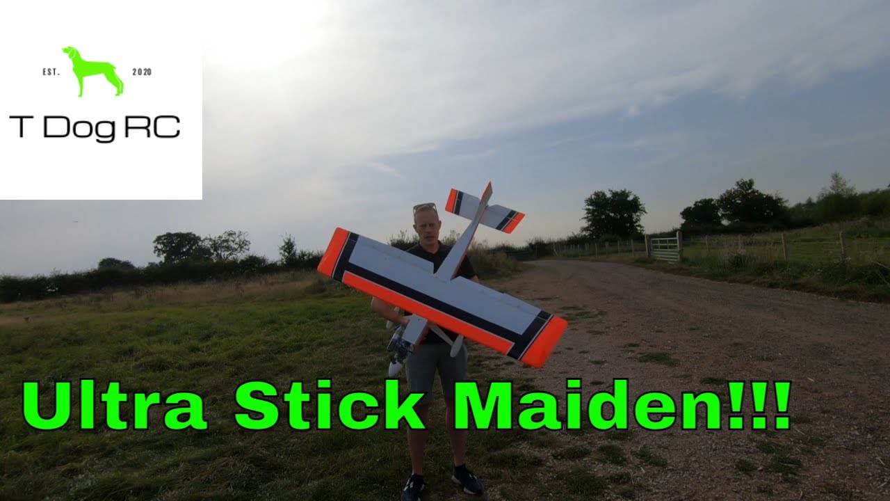Hangar 9 Ultra Stick 10cc — Первый полет!!!