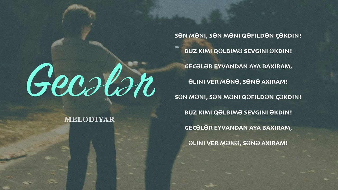MeloDiyar - Gecələr 2026