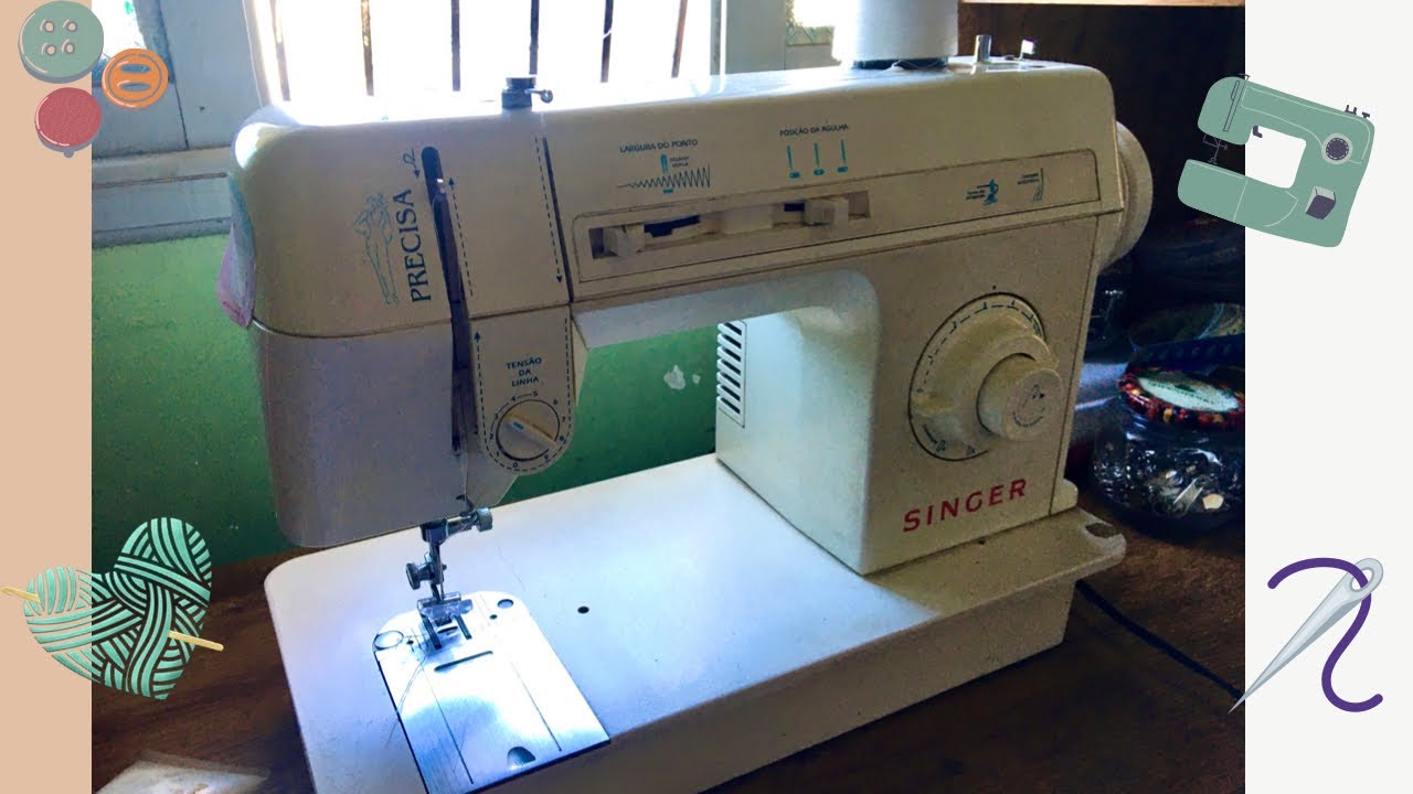 RESENHA NA M&Aacute;QUINA &ldquo;SINGER PRECISA&rdquo; | M&aacute;quina Dom&eacute;stica