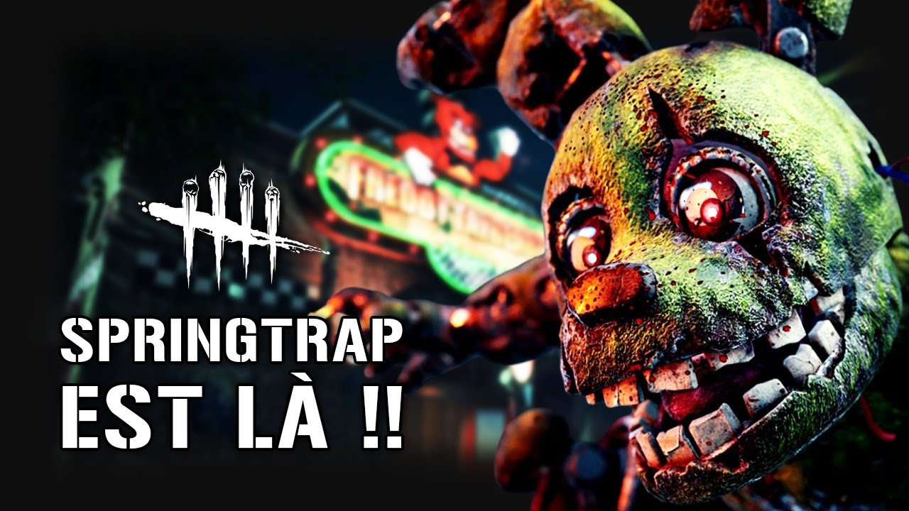LE NOUVEAU TUEUR SPRINGTRAP EST SUR DBD ! L'ANIMATRONIQUE DE FNAF KILLER GAMEPLAY | DEAD BY DAYLIGHT