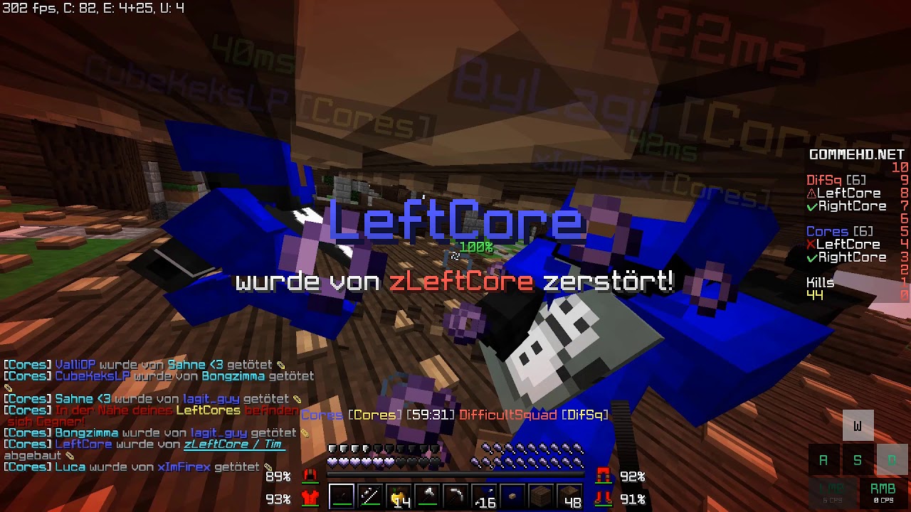 CoresCW- DifficultSquad [DifSq] -vs- Cores [Cores]