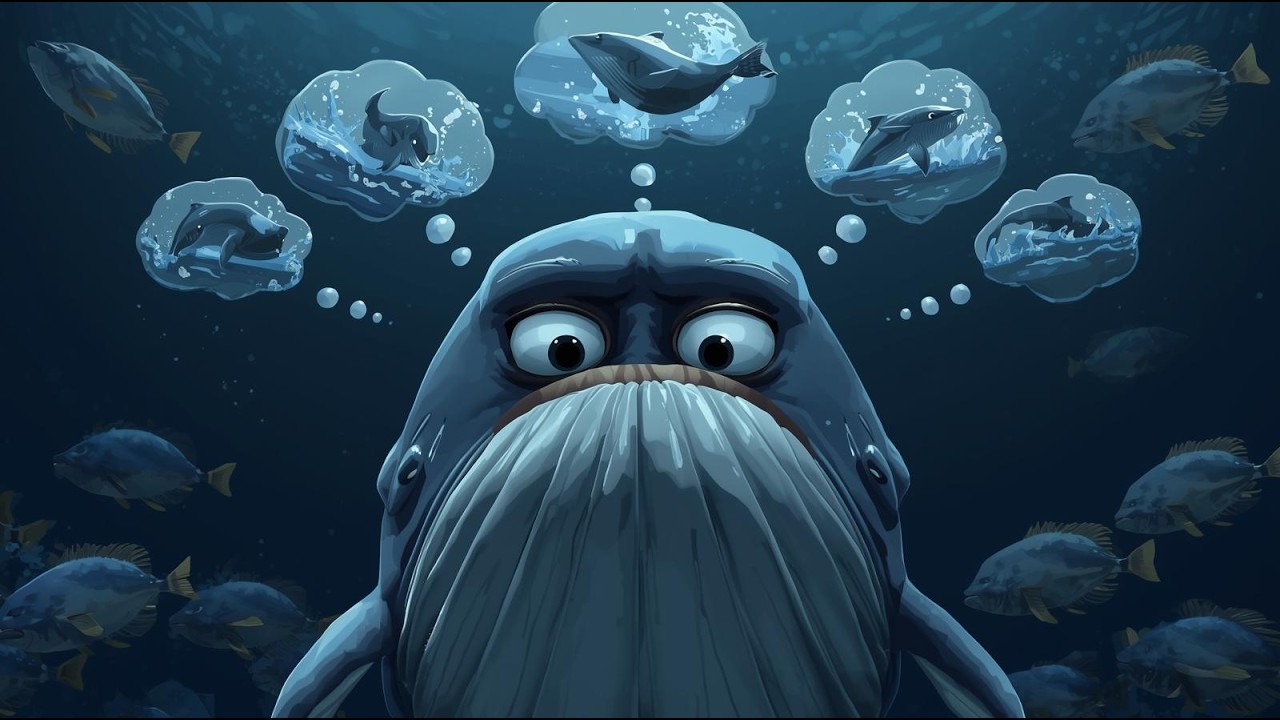 A Sleepy Whale’s Song | The Secret Song of the Indigo Ocean: A Whale's Bedtime Journey.