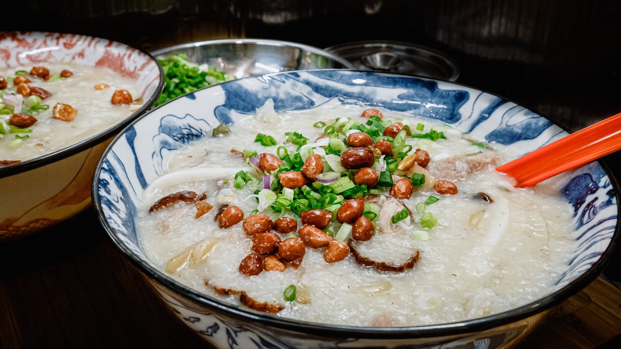 廣東話影片｜艇仔粥｜想食就整，你無法想像的美味｜百年歷史話煲粥，簡直就係粥中既自助餐，跟住影片去做，比好多粥店還要美味｜只要加入一樣材料淆粥底，既環保又惹味｜再加一樣材料，就能夠減低酸性！