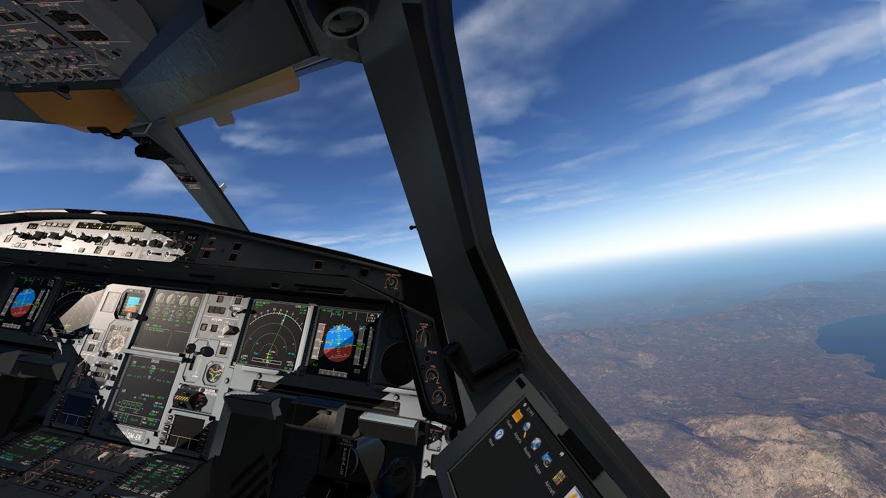 X PLANE 11 | Ultra Settings 4K | Antalya - Frankfurt | X ENVIRO | TOLISS A340-600