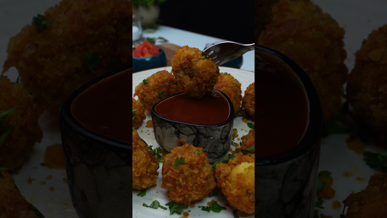 Crispy Lays Gobi Bites | Rainy Season Snack Recipe You&rsquo;ll Love 🌧️🤤 #shorts