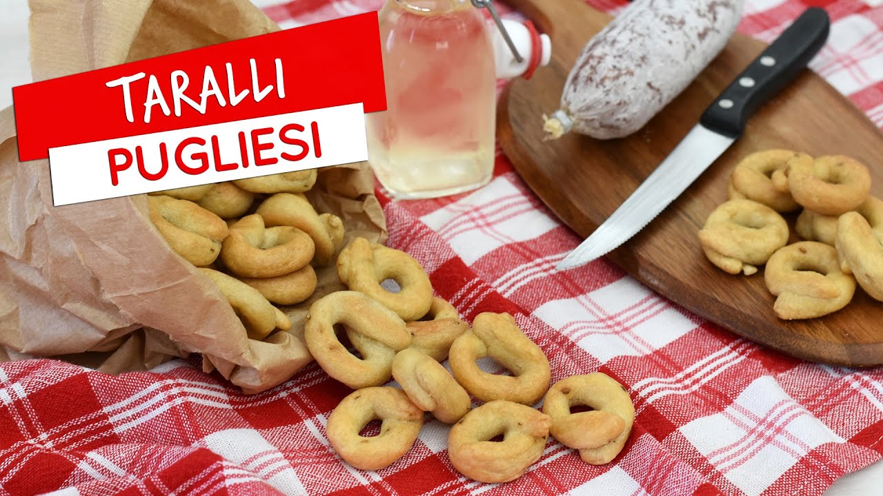 Taralli pugliesi: ricetta per averli lucidi e friabili!