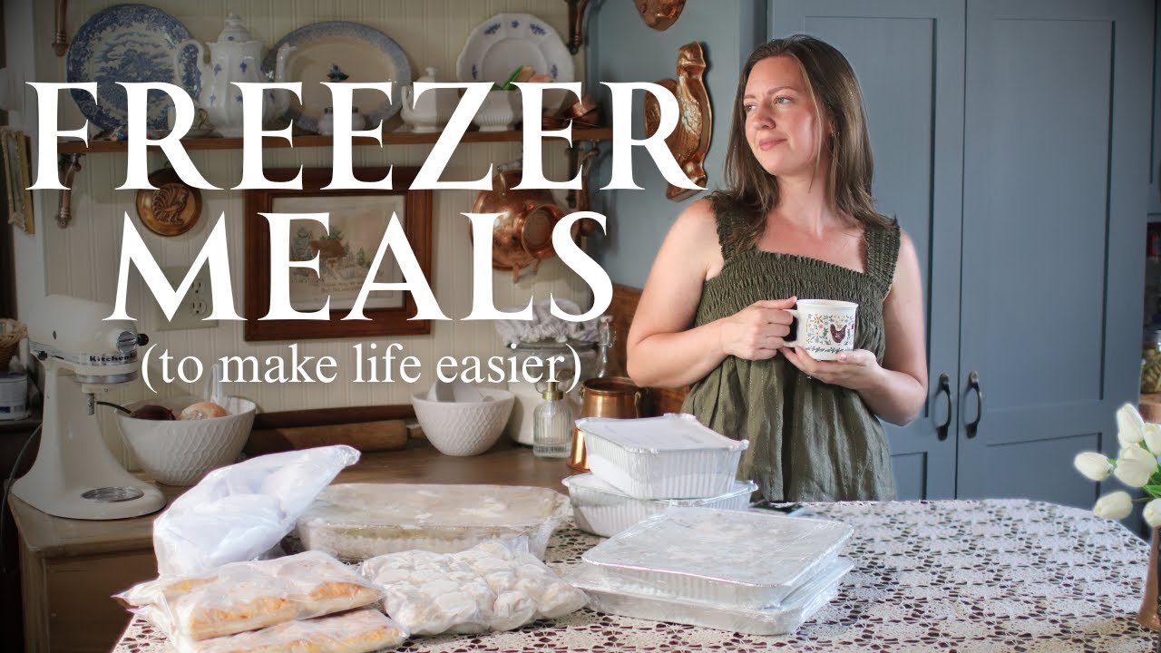 Make 10 Freezer Meals in 2 Hours! | Restocking the Freezer