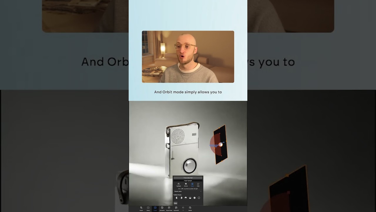 New Lighting Tools in KeyShot 2025.1