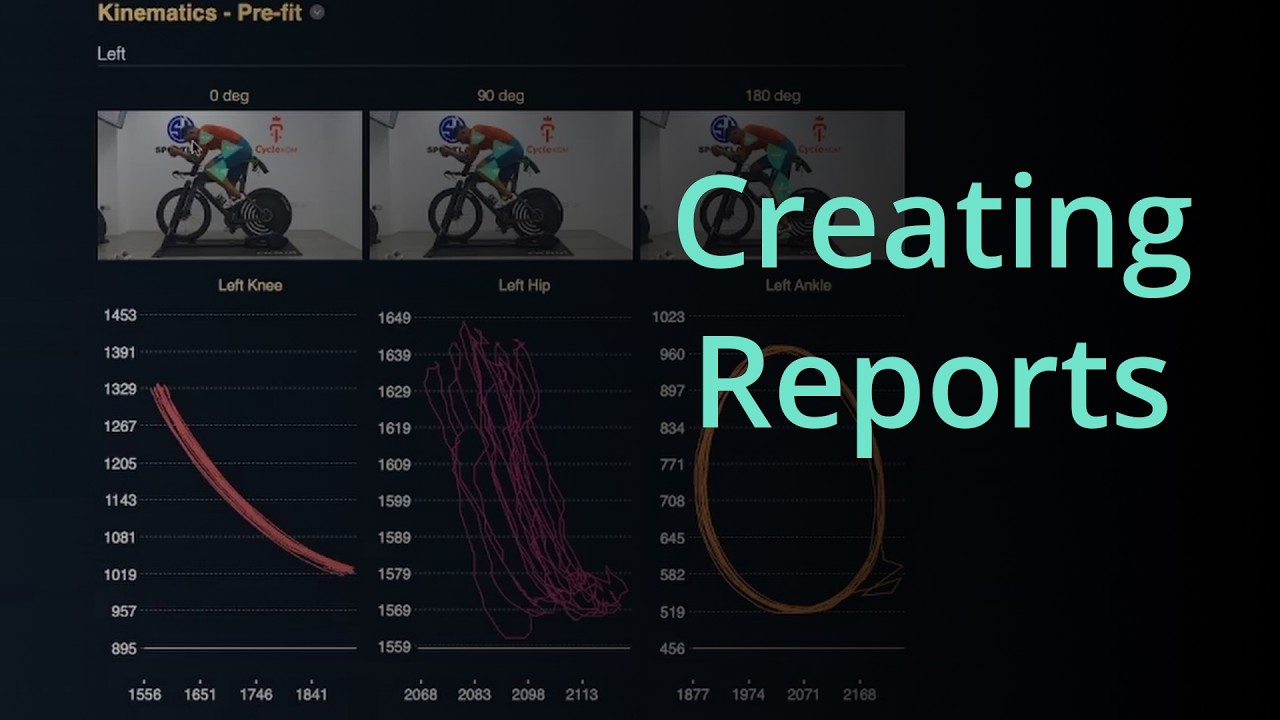 Tutorial: Creating BikeFitting Reports