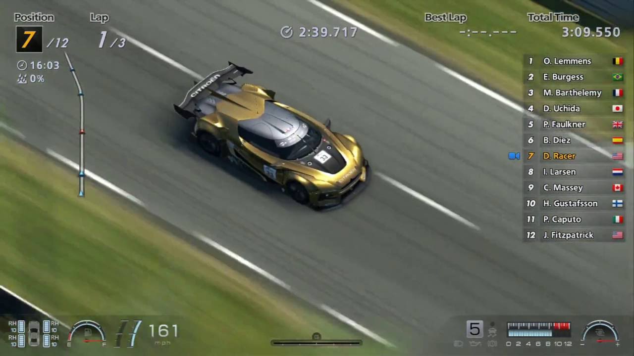GT by Citroen Race Car - Circuit de la Sarthe (GT6)