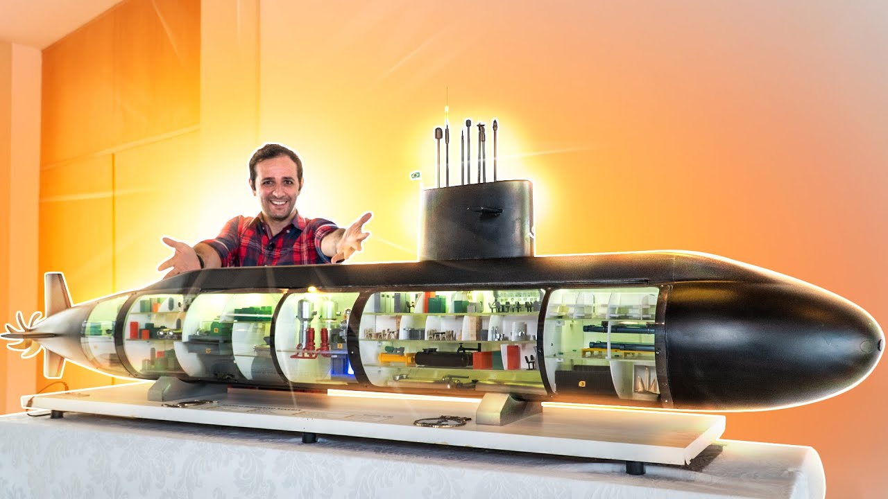 Como FUNCIONA o SUBMARINO NUCLEAR BRASILEIRO?