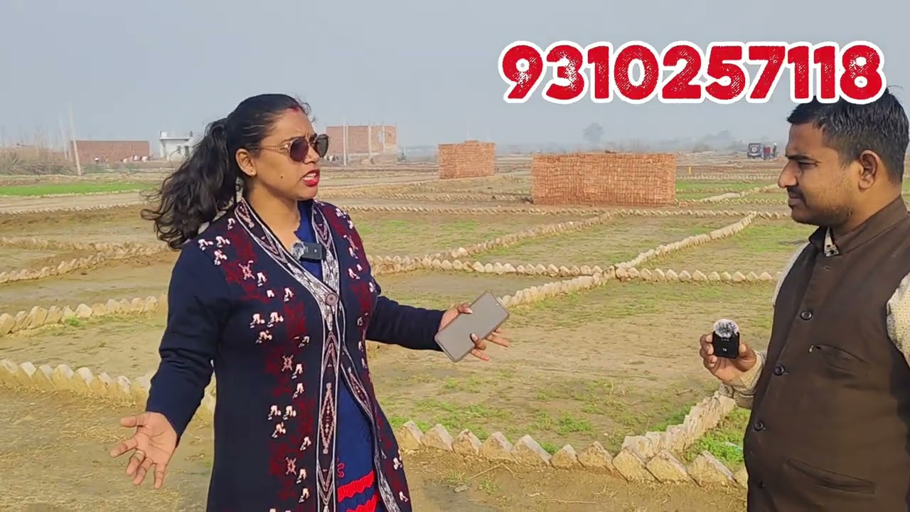 9310257118 नरेला लामपुर बॉर्डर के पास प्लॉट ही प्लॉट 