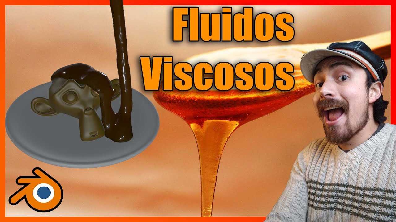 🥣Como Simular FLUIDOS o LIQUIDOS con VISCOSIDAD en Blender 3.X