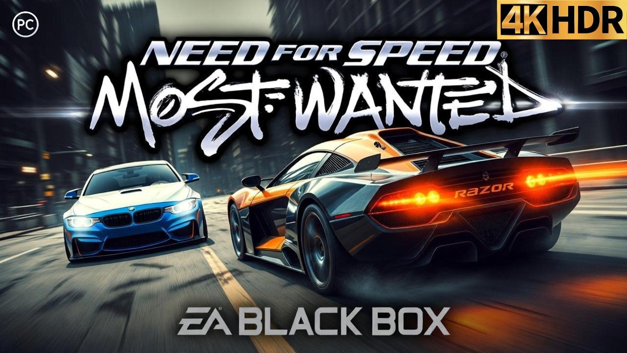 ВЪЕЗД В РОКПОРТ 🏎️ | Need for Speed ​​Most Wanted 2005 | Полная версия игры на ПК | 4K | Без комм...