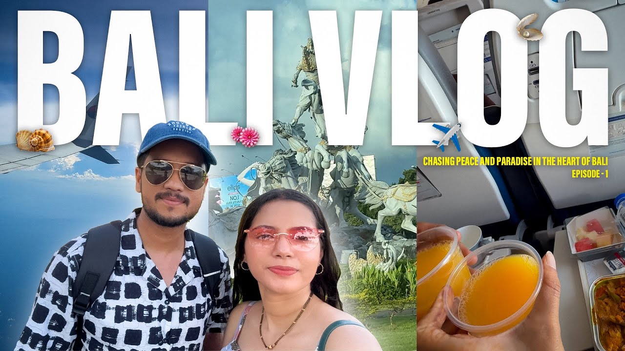 First Foreign Trip Together | Khane ka Ho Gaya Problem | Pune to Bali | Bali Vlog 1