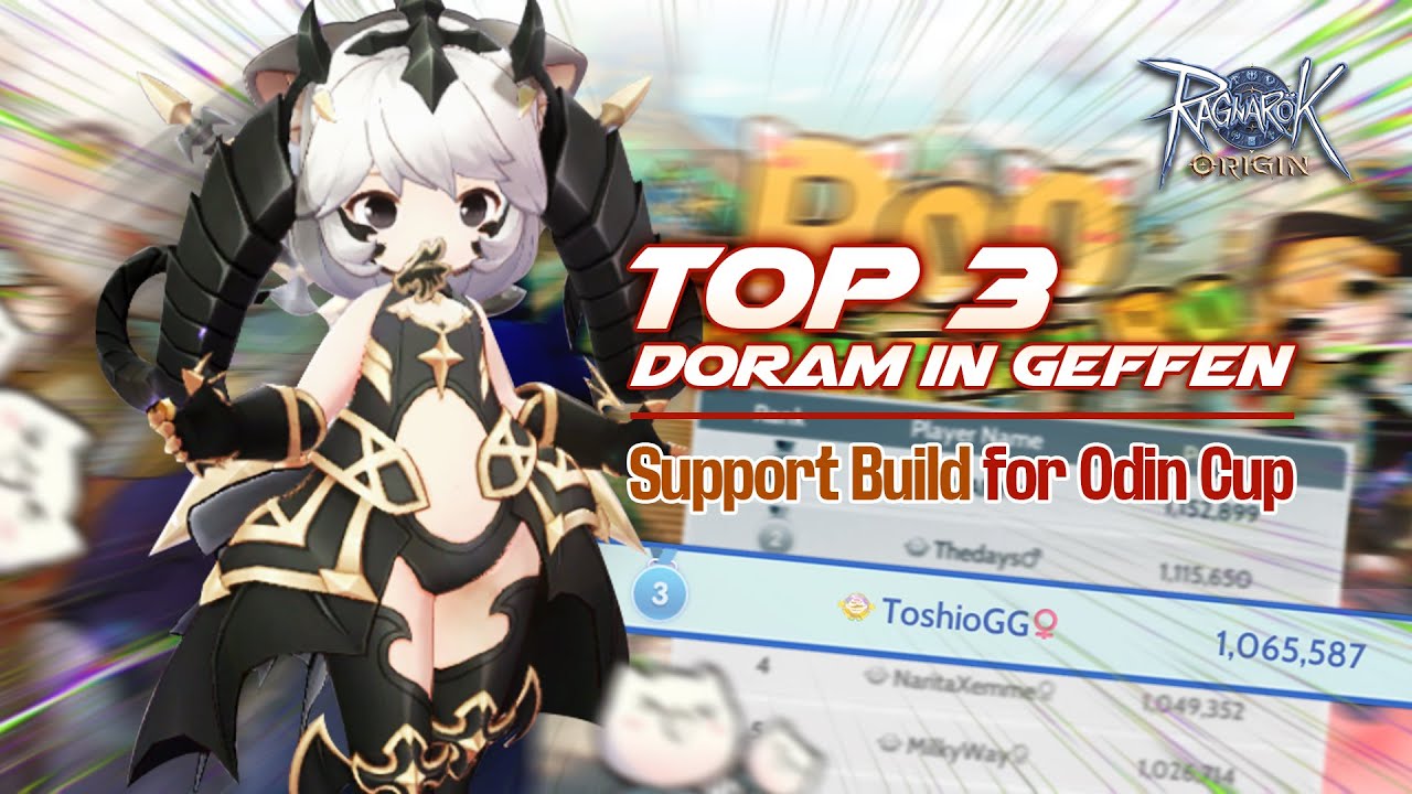 DORAM - GRAND SUMMONER SEA PVP BUILD | RAGNAROK ORIGIN