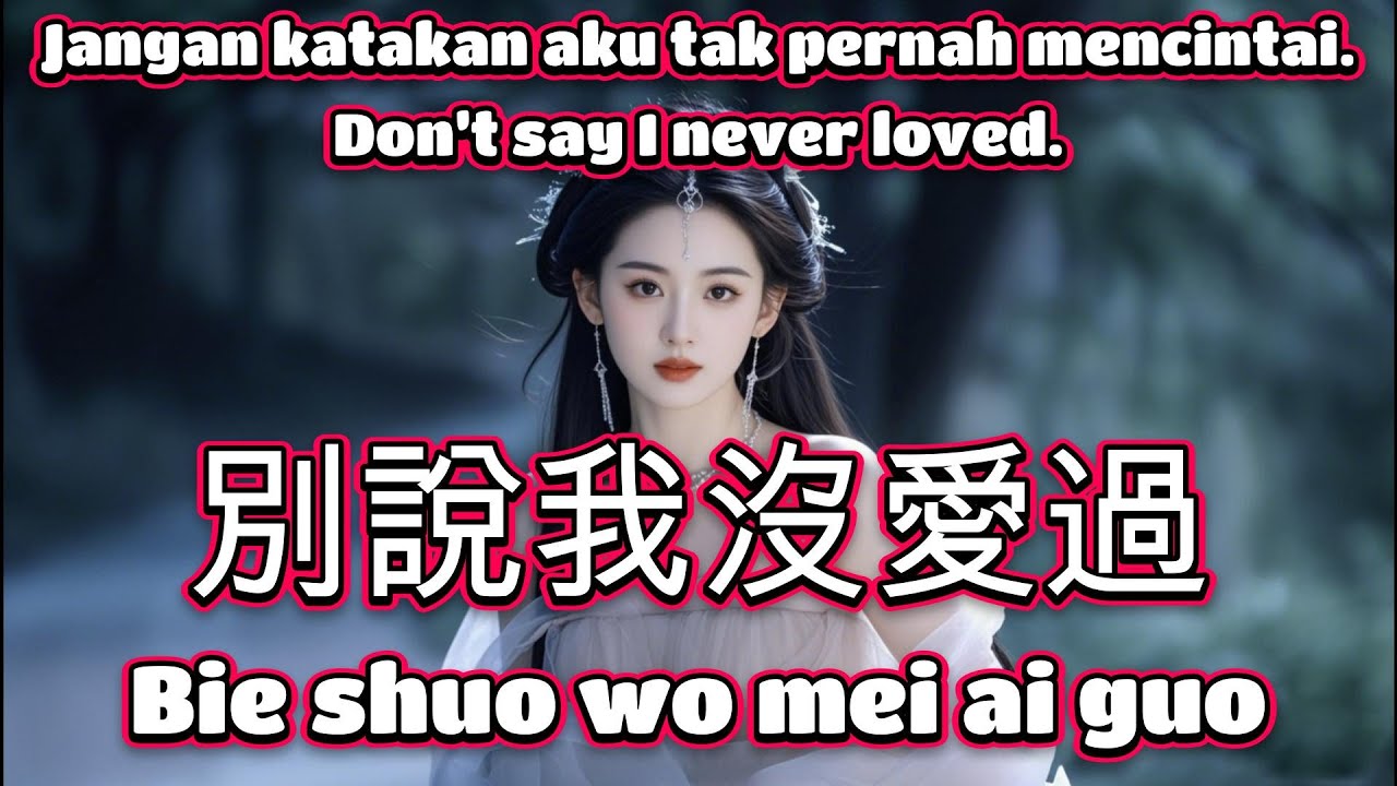 別說我沒愛過你🎵演唱🎵李英🎵（超好聽）cover🎵Bie shuo wo mei ai guo