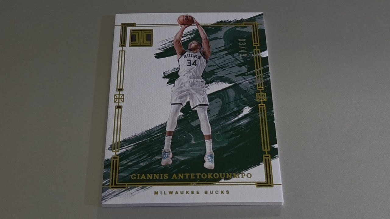 Self-Graded Sports Cards: 2023-24 Panini Impeccable Giannis Antetokounmpo /49