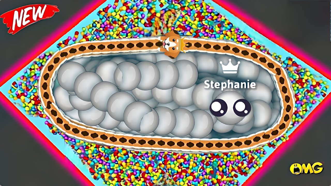 snake.io🐍Sweet spot snake skin🐍Sweet snake party🐍gameplay||Snake Struggle