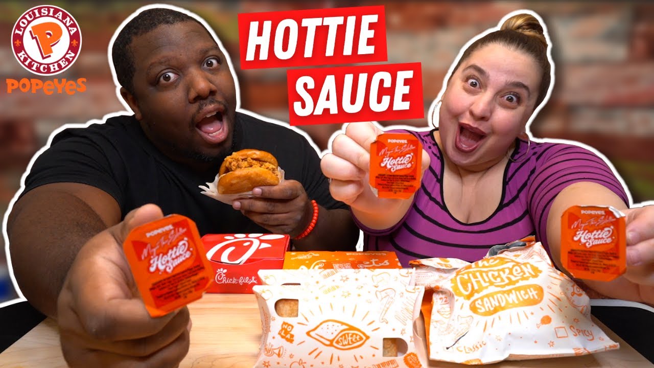 Trying Popeye's NEW Hottie Sauce by Megan Thee Stallion [Review + Taste Test]