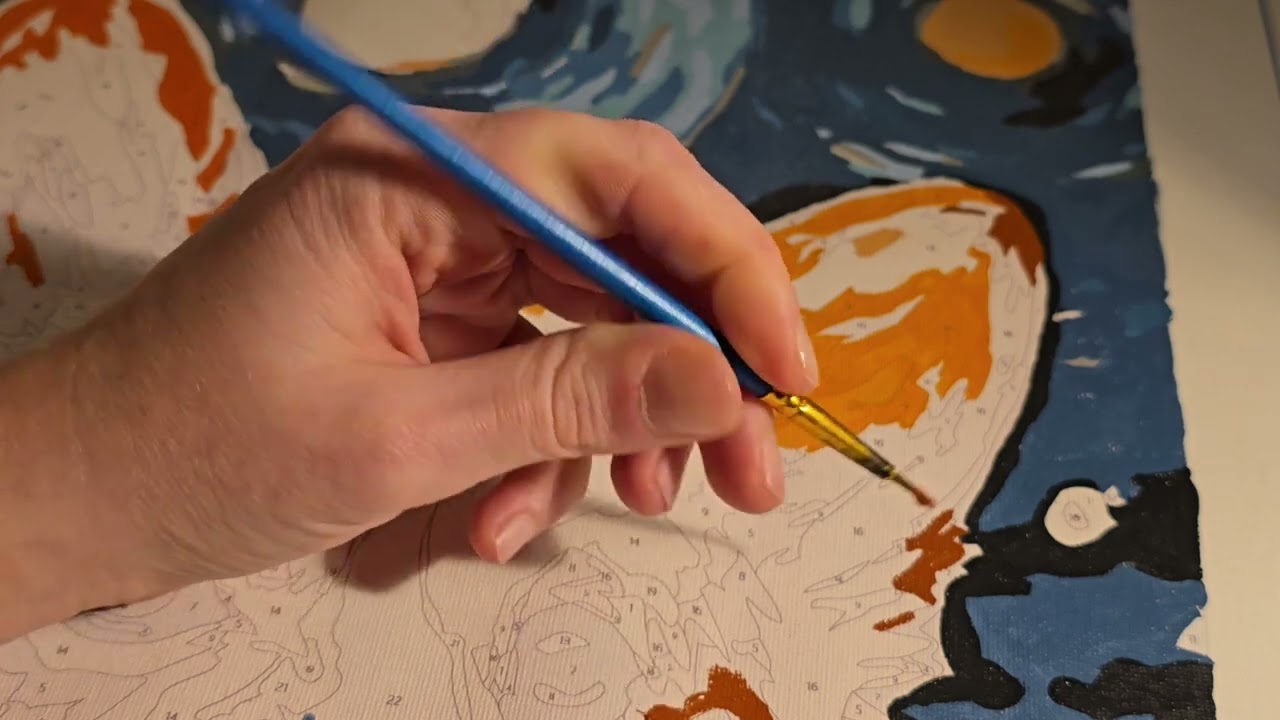 ASMR Coloring by Numbers and Gentle Movements | Part 2 