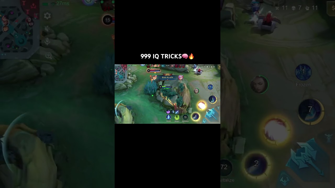 my top 3 tricks using gusion 🔥🤯