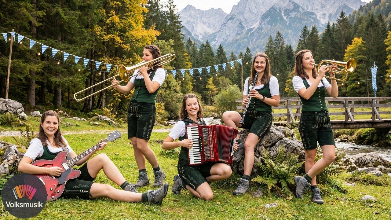 🎷🌄 Über 100 Minuten Alpenklänge und Volksmusik ☀️ Gute Laune für 2026 ✨