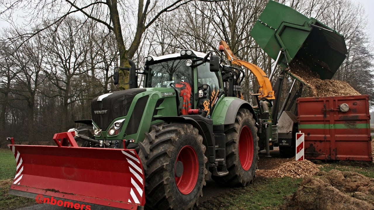 Bullée Breedenbroek: chippen with Fendt 828 Vario and Dutch Dragon EC9045
