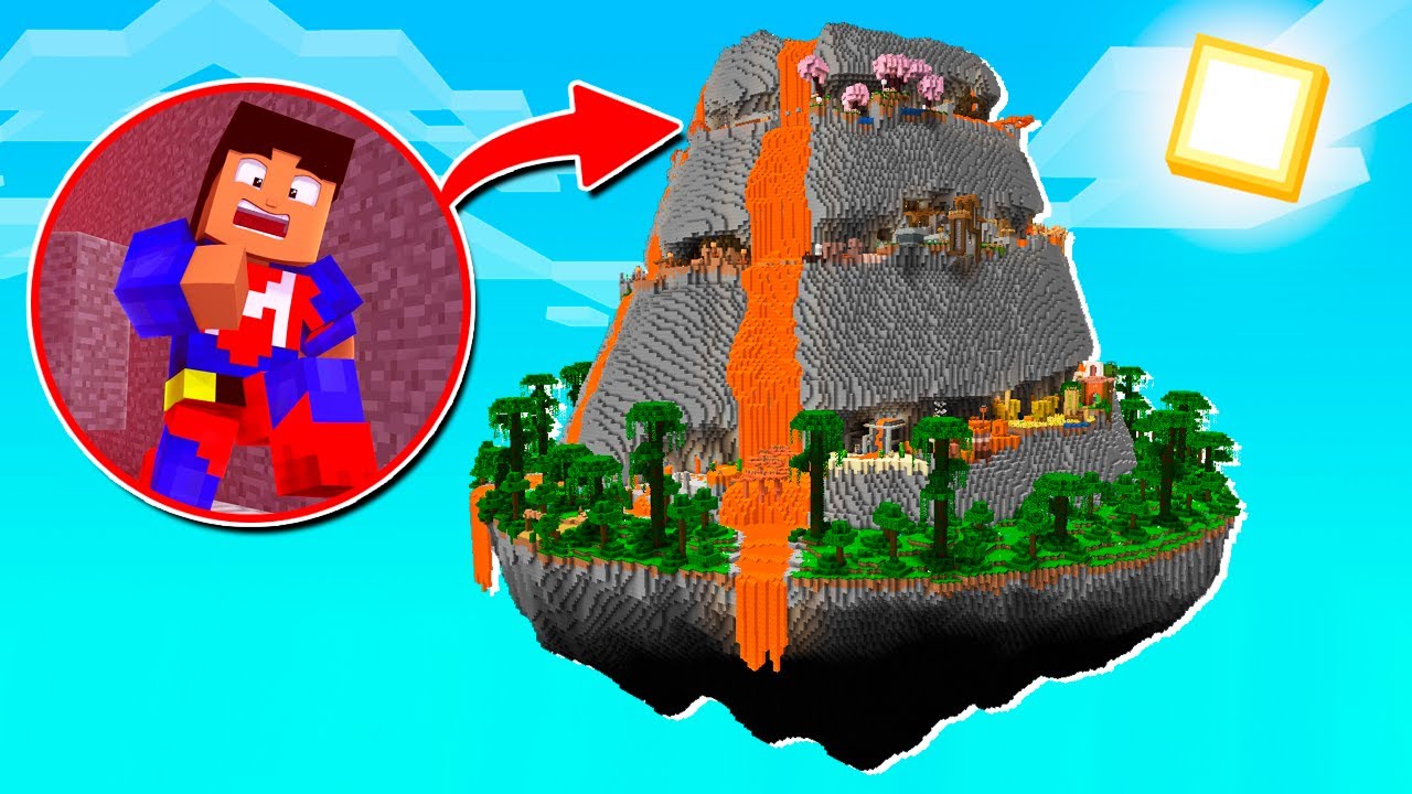 NADIE SOBREVIVE AL PARKOUR IMPOSIBLE DEL VOLCÁN EN MINECRAFT TROLL 🌋💀
