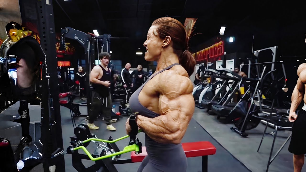 An DaJeong Korean Muscle Beast Woman Bodybuilder