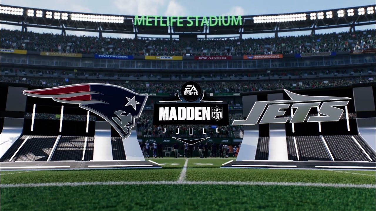 Madden NFL25🏈Franchise week4 year2🏈Patriots-Jets #madden25 #franchise #patriots #gameplay #fun