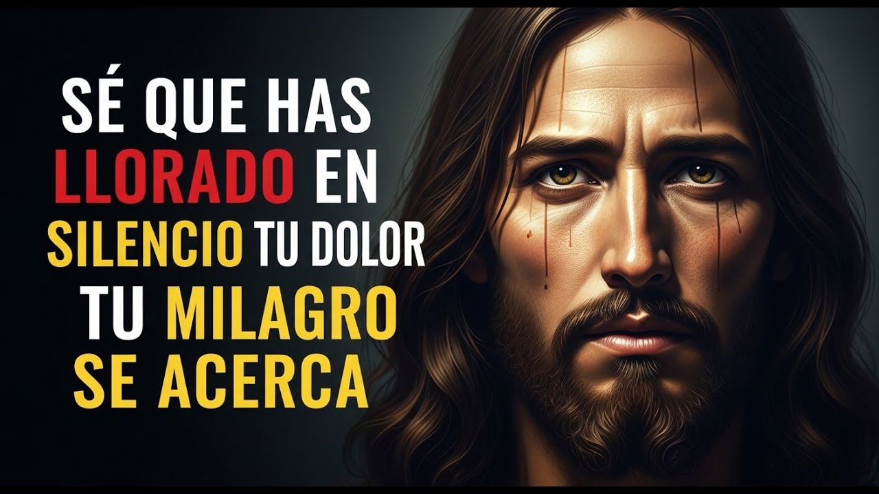 DIOS DICE: SÉ QUE HAS LLORADO EN SILENCIO, HIJO, PERO TU ESPERA DUELE PORQUE EL MILAGRO SE ACERCA