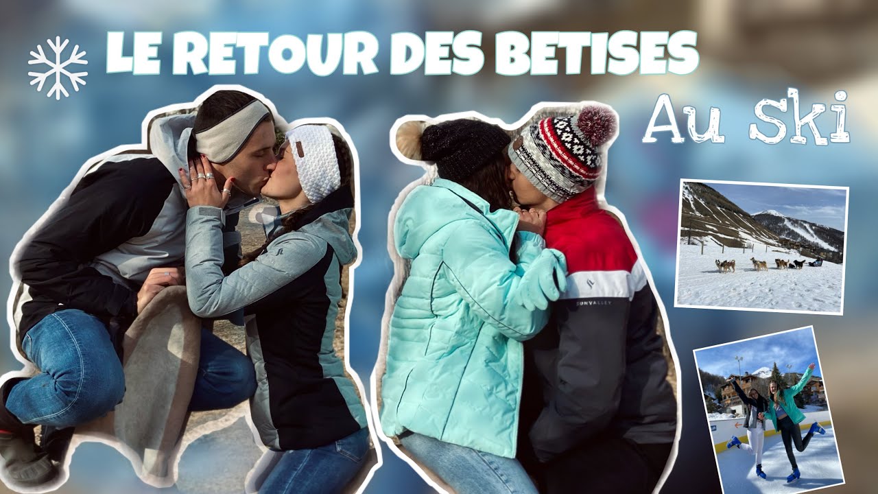 ON PART AU SKI AVEC NOS MEILLEURS AMIS❄️🎉