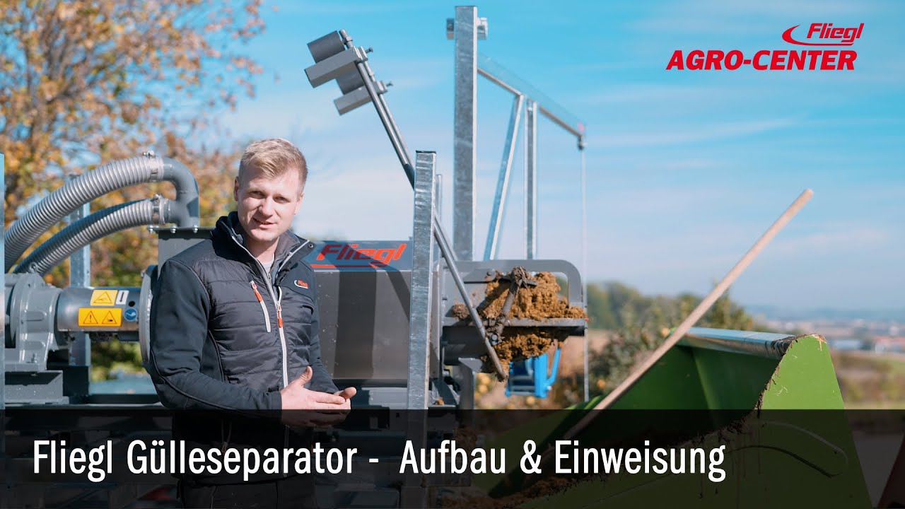Gülle separieren mobil Gülleseparator Funktionsweise Aufbau | Fliegl Agro Center