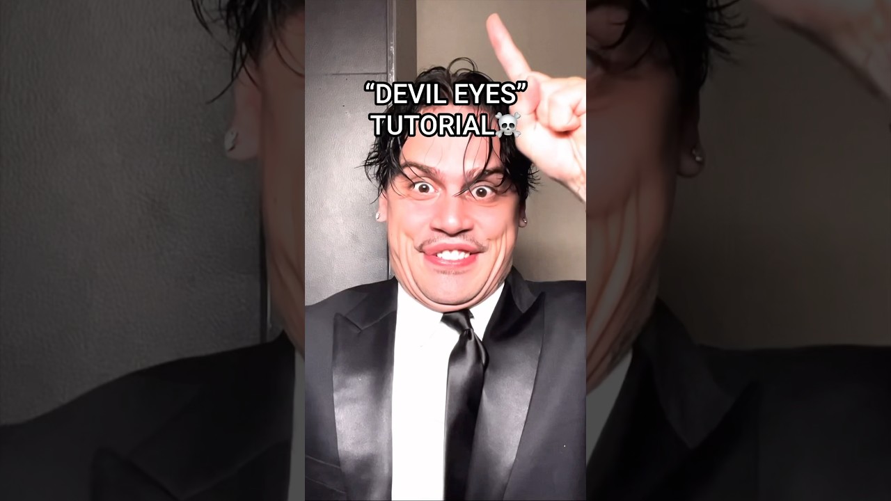 &ldquo;DEVIL EYES&rdquo; TUTORIAL☠️#devil #eyes #tutorial #lifehacks #trick #shelove