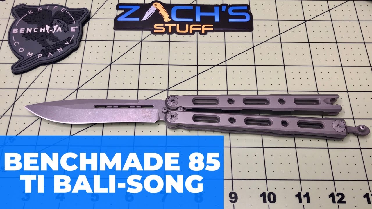 Benchmade 85 Ti Bali Song