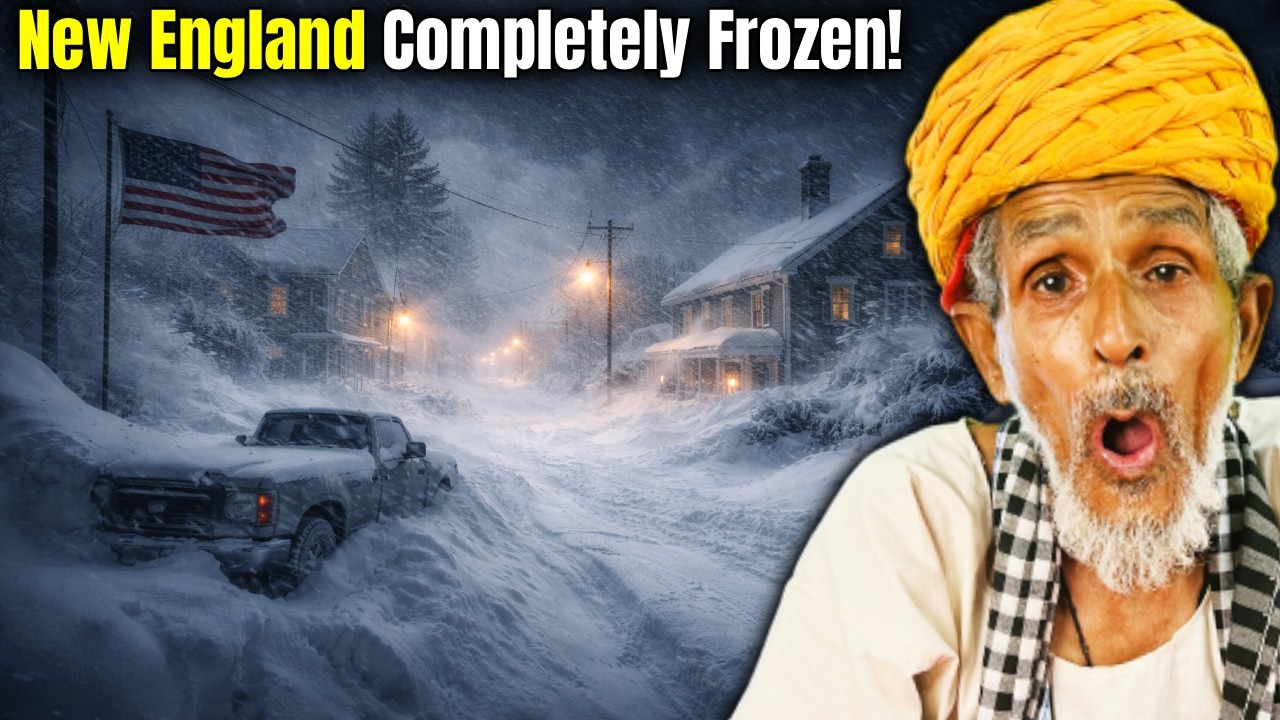 Villagers React to the Biggest Blizzard in 50 Years USA