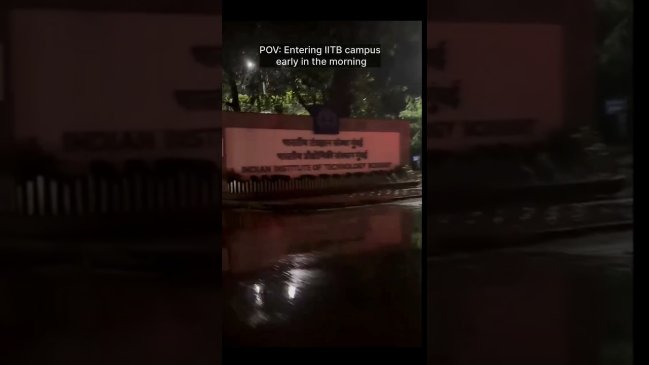 IIT Bombay - Before & After Securing Admission #IITB #iitbombay